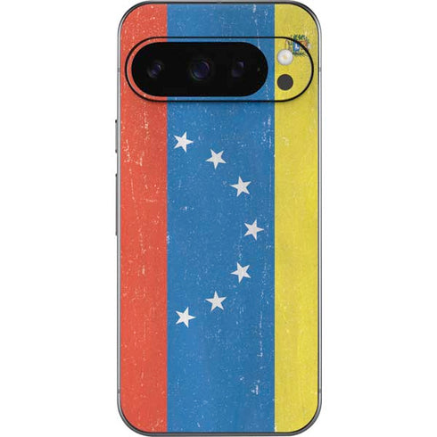 Venezuela Flag Distressed Google Pixel 9 Pro Skin